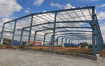 Industrial construction in Guntur