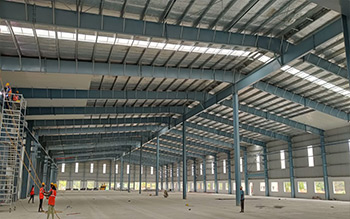Industrial construction in Guntur